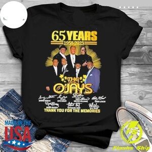 Official 65 Years 1958-2023 The O_jays Signature